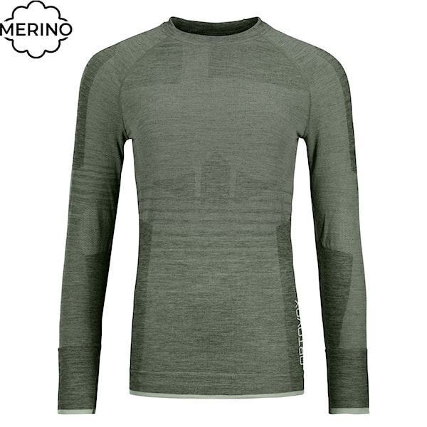 Tričko ORTOVOX Wms 230 Competition Long Sleeve arctic grey 2026