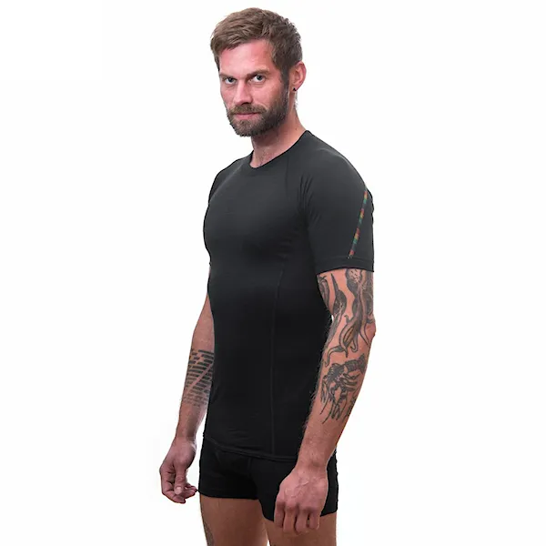 T-shirt Sensor Merino Air černá 2023