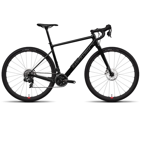 Gravel Bike Santa Cruz Stigmata CC RF 2× RSV 700C gloss black sparkle 2025