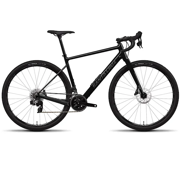 Gravel bicykel Santa Cruz Stigmata CC Rival 2× AXS 700C gloss black sparkle 2025