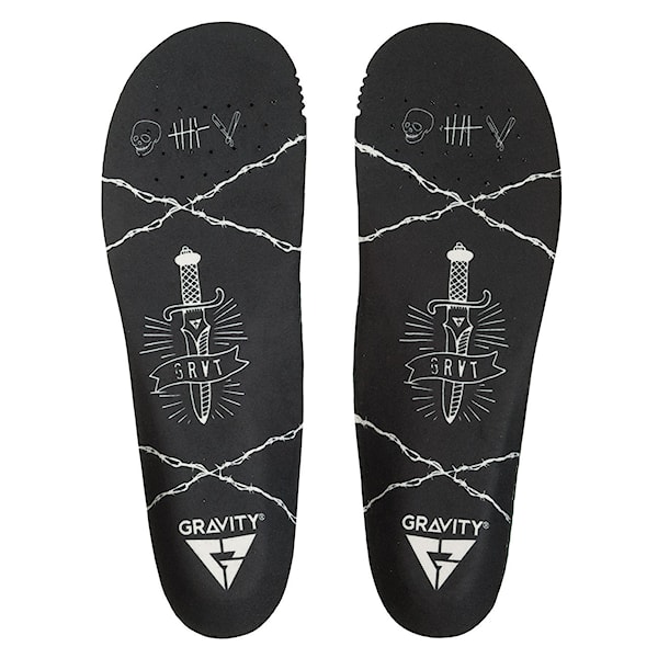 Anatomické vložky Gravity Contra black