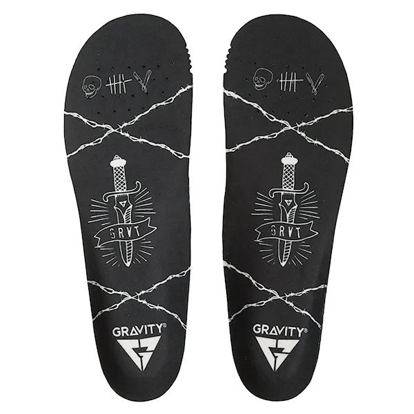 Anatomické vložky Gravity Contra black