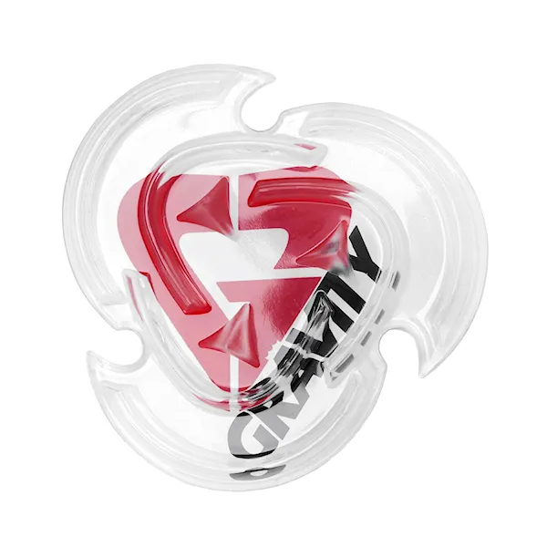 Grip na snowboard Gravity Heart Mat black/red