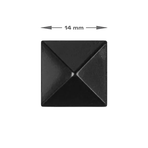 Snowboard Stomp Pad Gravity Pyramid Studs black