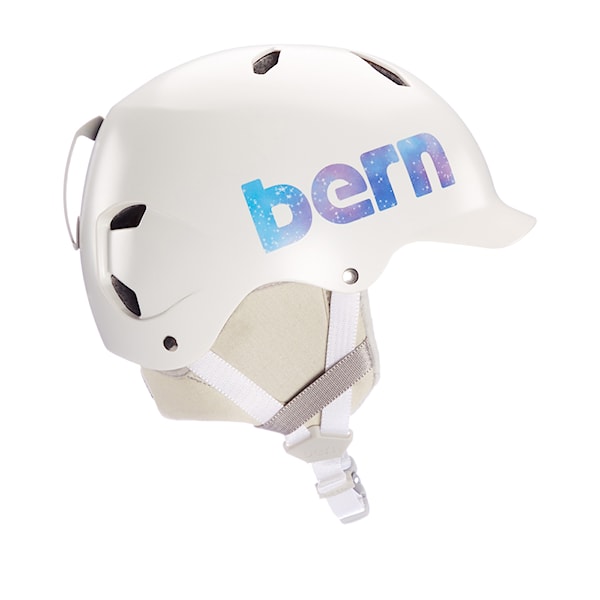 Helma na snowboard Bern Bandito satin white galaxy 2024