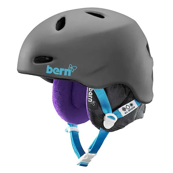 Helma na snowboard Bern Berkeley matte grey 2015