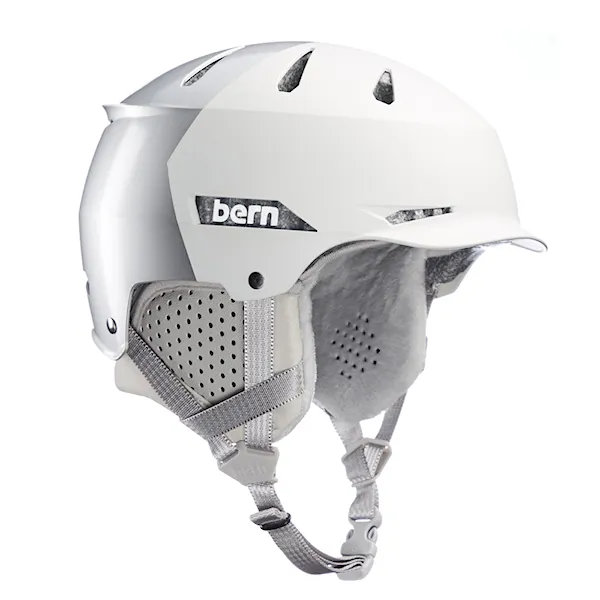 Snowboard Helmet Bern Hendrix Mips metallic silver hatstyle 2024