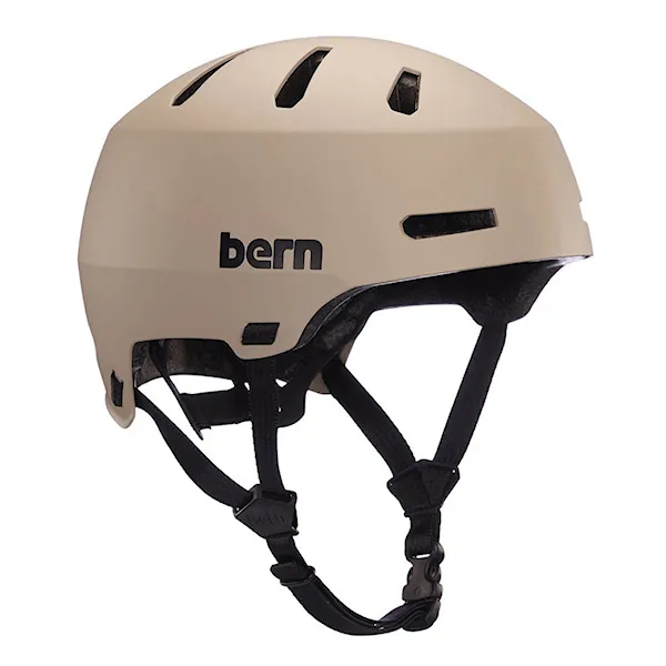 Kask wakeboardowy Bern Macon 2.0 H2O matte sand 2023