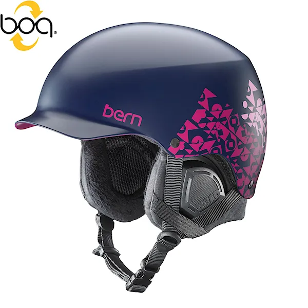 Helma na snowboard Bern Muse satin navy geo graphic 2016