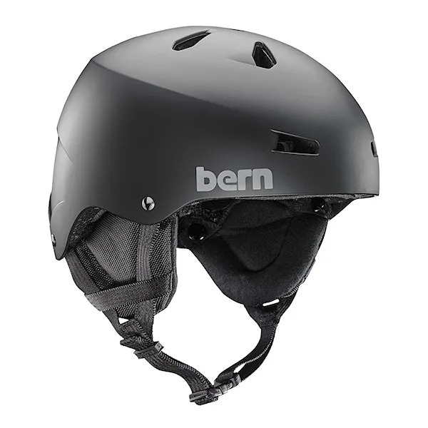 Snowboard Helmet Bern Team Macon matte black 2019