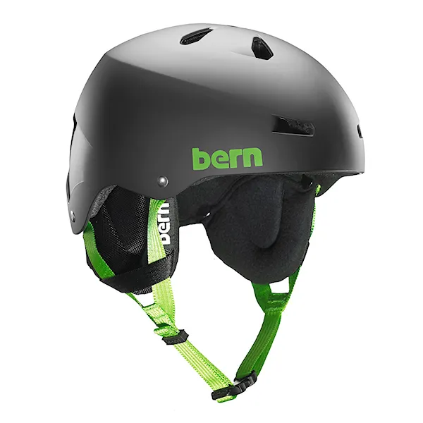 Helma na snowboard Bern Team Macon matte black 2016