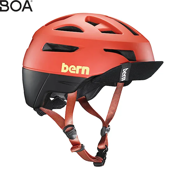 Bike Helmet Bern Union matte red 2017
