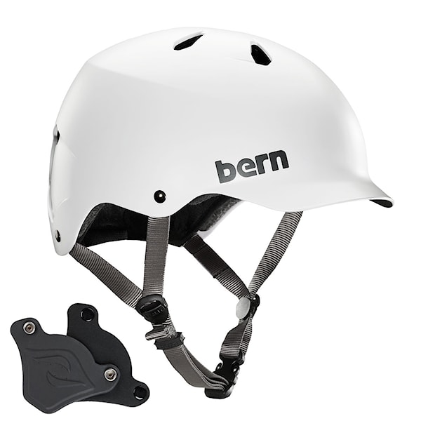 Prilba na wakeboard Bern Watts H2O satin white 2021