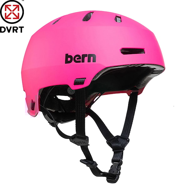 Prilba na bicykel Bern Macon 2.0 Jr. DVRT matte pink 2025