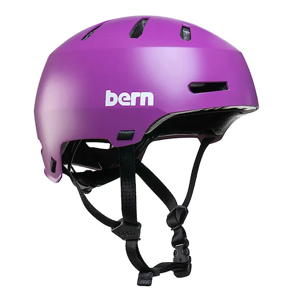 Prilba na skateboard Bern Macon 2.0 Mips satin purple 2025