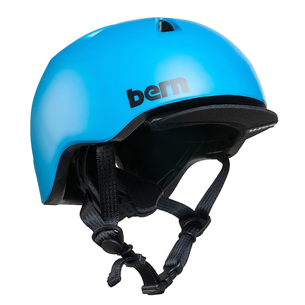 Kask rowerowy Bern Tigre satin cyan 2025