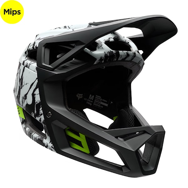 Bike Helmet Fox Proframe Thrive white 2026