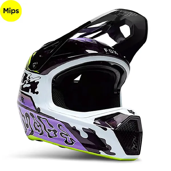 Bike Helmet Fox Rampage RS Phantom LE purple 2025