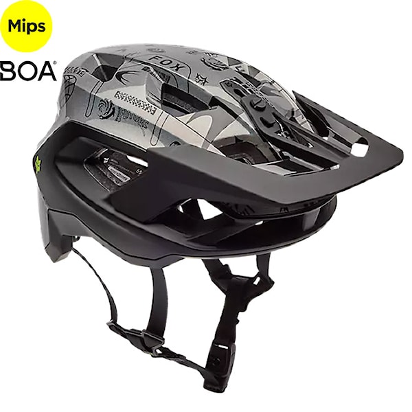 Kask rowerowy Fox Speedframe Pro Lunar SE black 2025