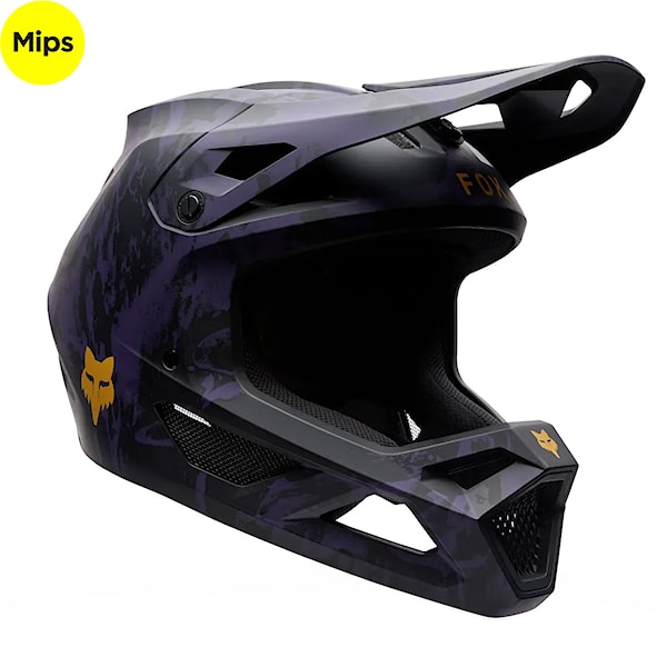 Bike Helmet Fox Youth Rampage Image Print plum 2026