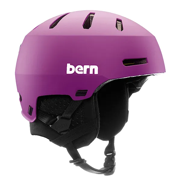 Snowboard Helmet Bern Macon 2.0 Mips satin purple 2026