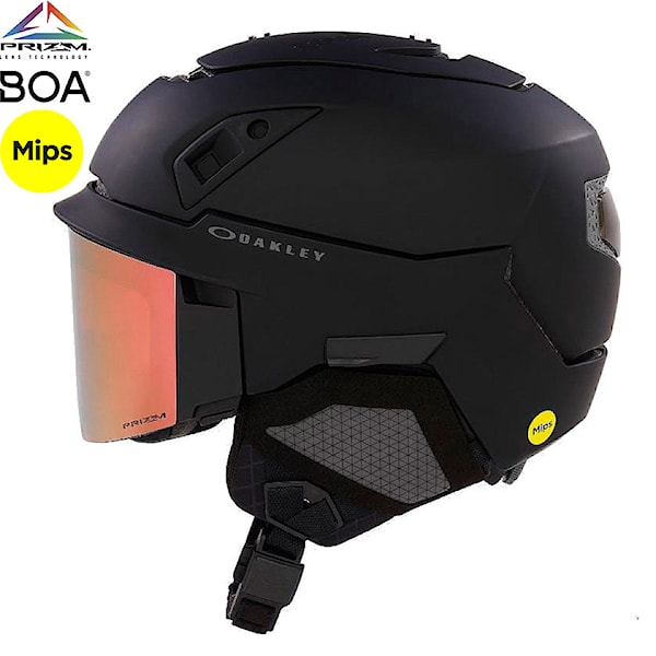 Kask snowboardowy Oakley MOD7 blackout | prizm rose gold iridium 2026
