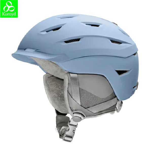 Kask snowboardowy Smith Liberty matte smokey blue 2024