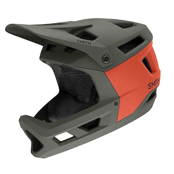 Bike Helmet Smith Mainline Mips matte sage red rock 2022