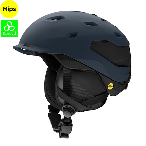 Kask snowboardowy Smith Quantum Mips matte french navy black 2022