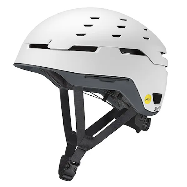 Snowboard Helmet Smith Summit Mips matte white/slate 2026