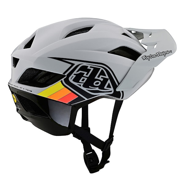 Kask rowerowy Troy Lee Designs Flowline SE Mips Badge fog/grey 2023