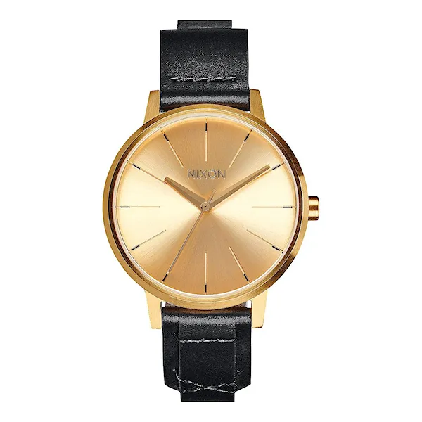 Hodinky Nixon Kensington Leather gold/bridle 2016