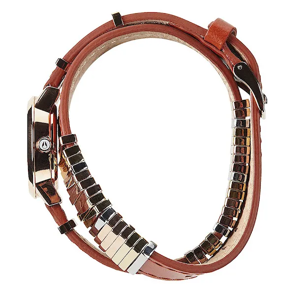 Hodinky Nixon Kenzi Wrap rose gold/mixed 2014