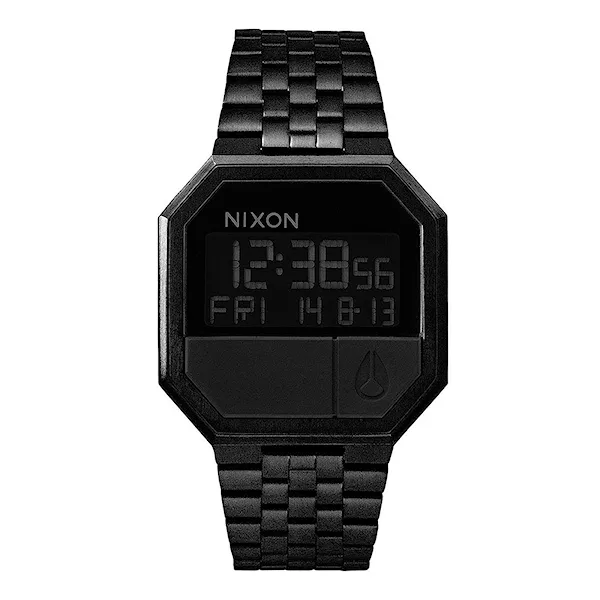 Hodinky Nixon Re-Run all black 2016