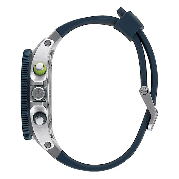 Hodinky Nixon Rover Chrono midnight blue/volt green 2015