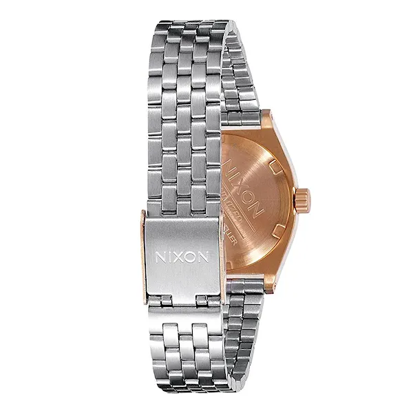 Hodinky Nixon Small Time Teller gold/silver 2016
