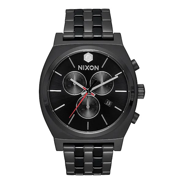 Hodinky Nixon Time Teller Chrono Sw kylo black 2016