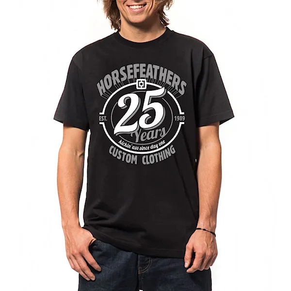 Tričko Horsefeathers 25Hf black 2015