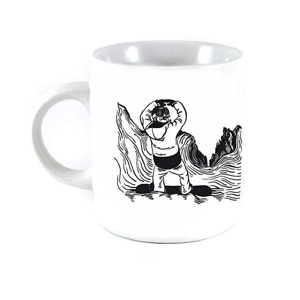 Hrnek Horsefeathers Balls Cup white