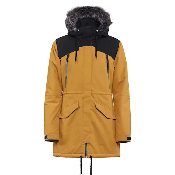 Zimná bunda do mesta Horsefeathers Maddy spruce yellow 2025