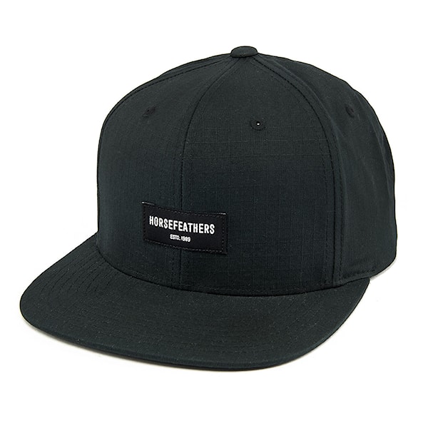 Czapka z daszkiem Horsefeathers Ryder black 2020
