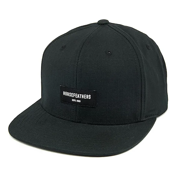 Czapka z daszkiem Horsefeathers Ryder black 2020
