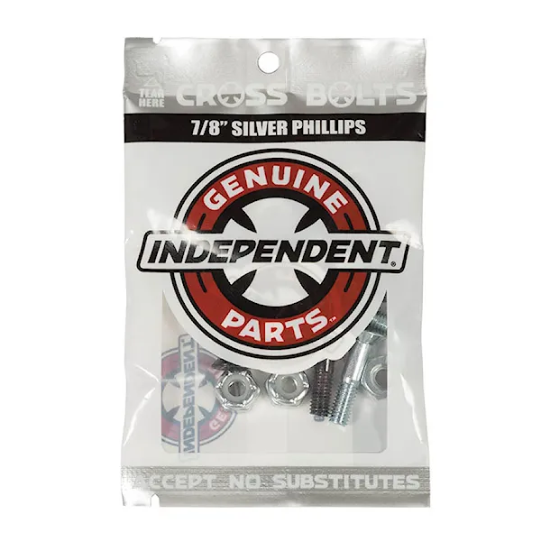 Skateboard hardware Independent Genuine Parts Phillips black/silver 7/8"