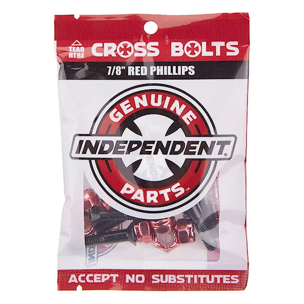 Skateboard hardware Independent Genuine Parts Phillips Red 7/8