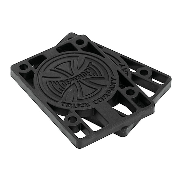 Skateboard podkładki pod trucki Independent Independent Risers 4281 1/4 black