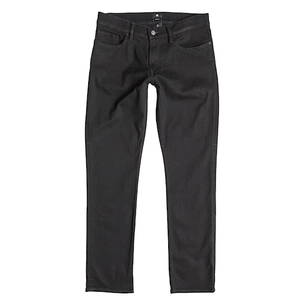 Kalhoty DC Worker Straight Jean black black rinse 2015