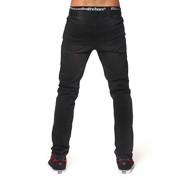 Pants Horsefeathers Flip washed black 2015