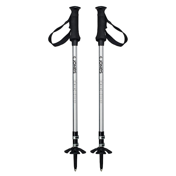 Telescopic Poles Jones Explorer silver 2019