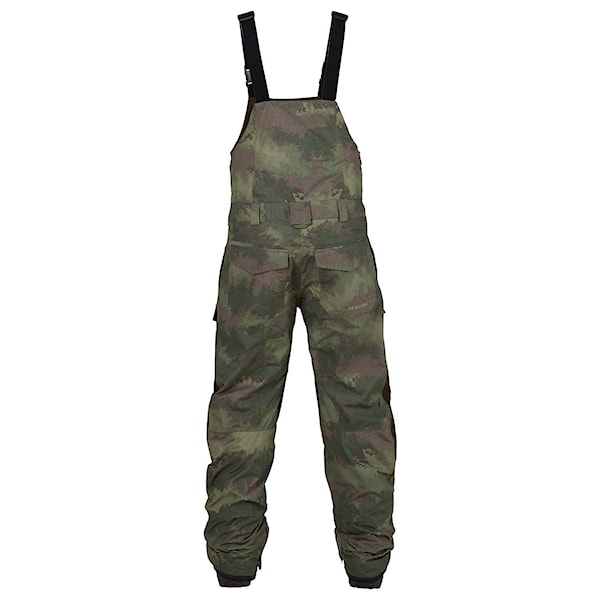 Nohavice na snowboard Burton Buckshot Bib oil camo/mocha 2016