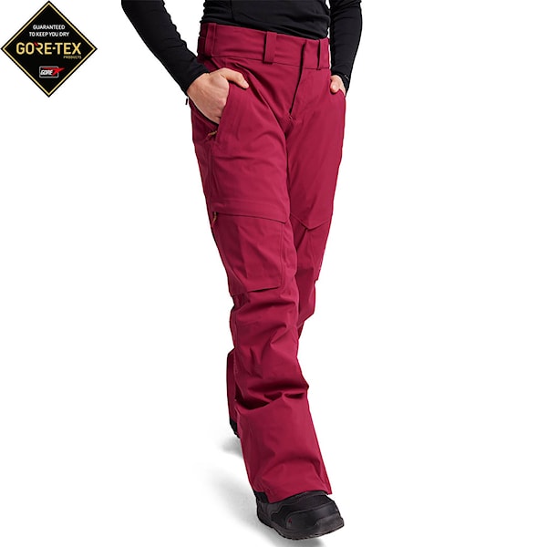 Kalhoty na snowboard Burton Wms [ak] Gore Summit Pant spiced plum 2022